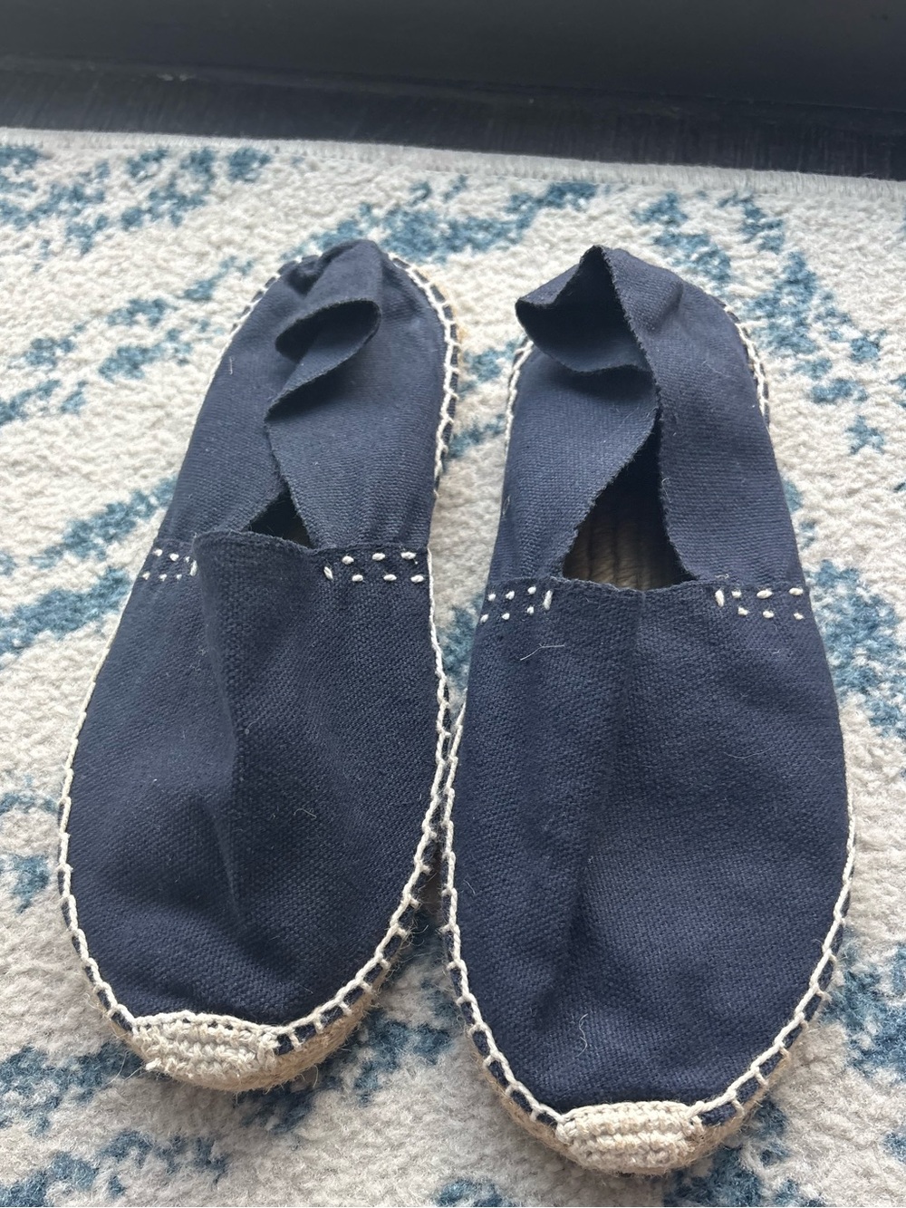 Navy Spanish Espadrilles